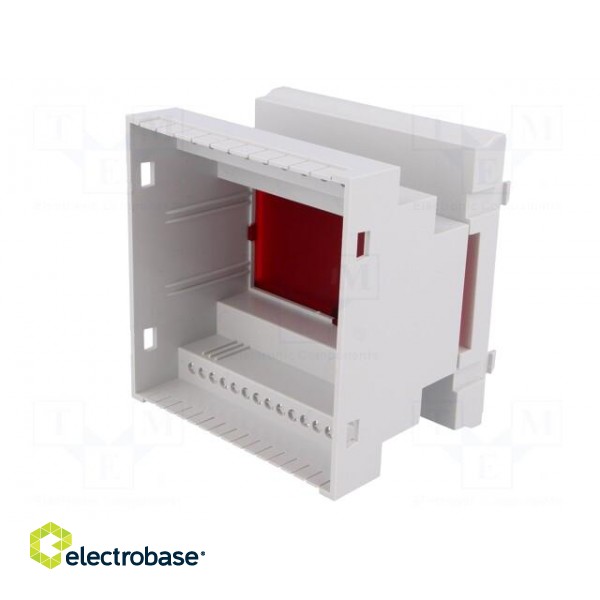 Enclosure: for DIN rail mounting | Y: 90mm | X: 87mm | Z: 65mm | ABS paveikslėlis 4