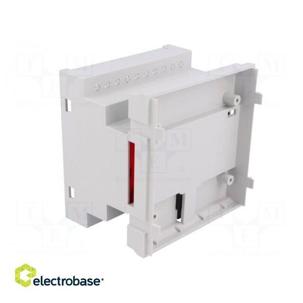 Enclosure: for DIN rail mounting | Y: 90mm | X: 87mm | Z: 65mm | ABS фото 6