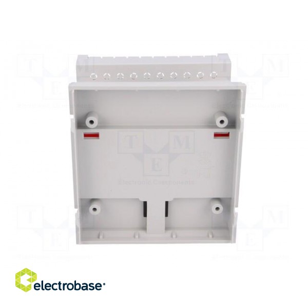 Enclosure: for DIN rail mounting | Y: 90mm | X: 87mm | Z: 65mm | ABS image 7