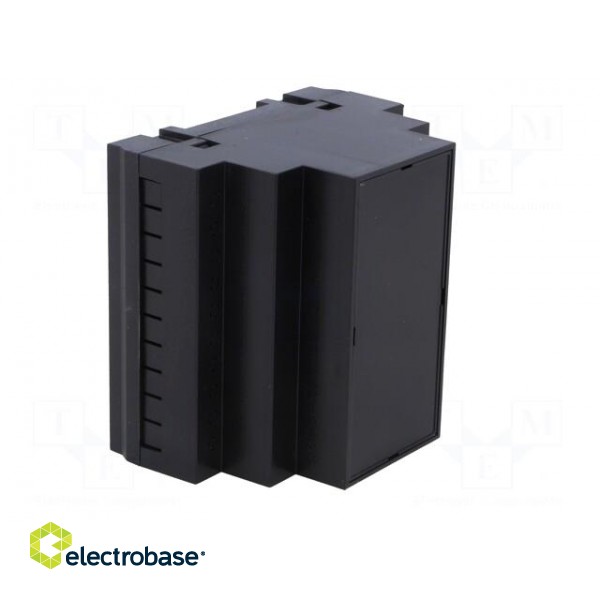 Enclosure: for DIN rail mounting | Y: 90mm | X: 87mm | Z: 65mm | ABS image 8