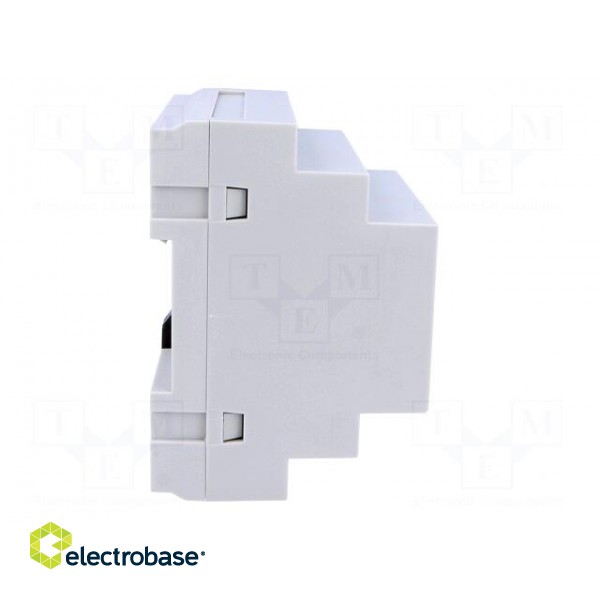 Enclosure: for DIN rail mounting | Y: 90mm | X: 87mm | Z: 65mm | grey image 7