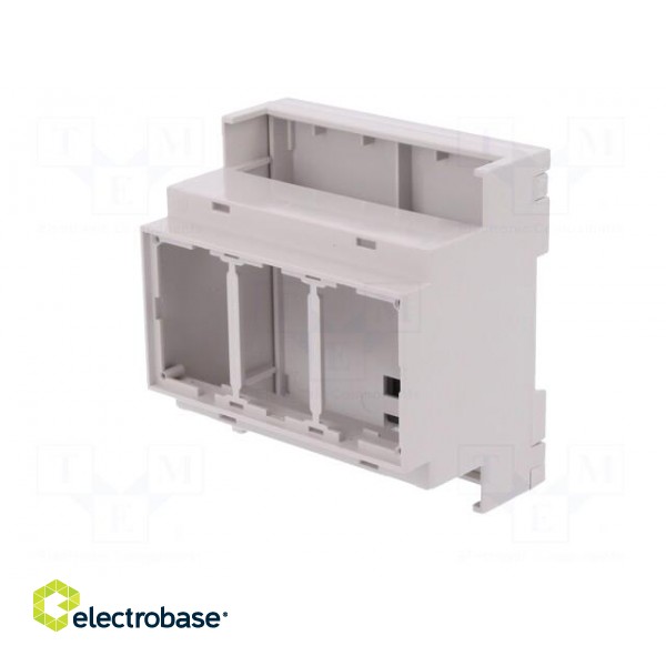 Enclosure: for DIN rail mounting | Y: 90mm | X: 88mm | Z: 53mm | PPO фото 2