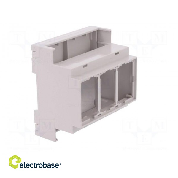 Enclosure: for DIN rail mounting | Y: 90mm | X: 88mm | Z: 53mm | PPO фото 8