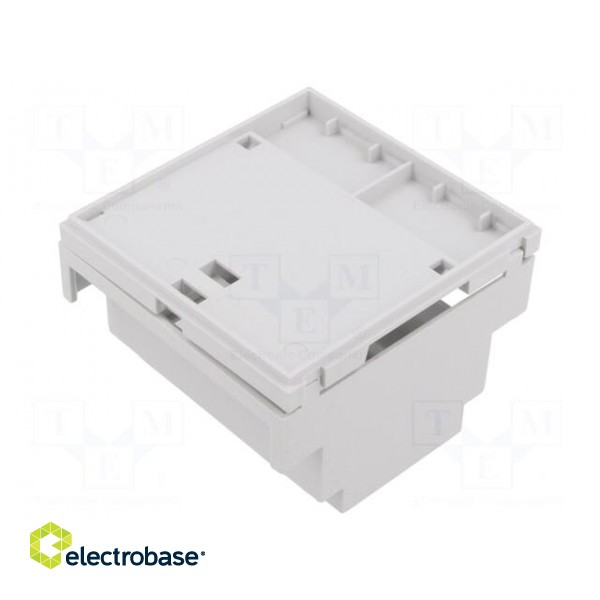 Enclosure: for DIN rail mounting | Y: 90mm | X: 88mm | Z: 58mm | PPO paveikslėlis 2