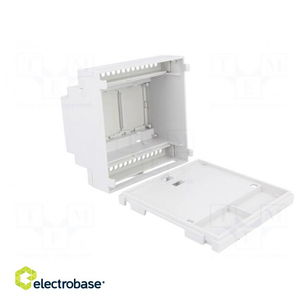 Enclosure: for DIN rail mounting | Y: 90mm | X: 89mm | Z: 53mm | PPO paveikslėlis 4