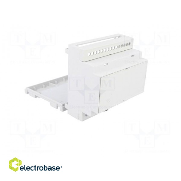 Enclosure: for DIN rail mounting | Y: 90mm | X: 89mm | Z: 53mm | PPO paveikslėlis 8