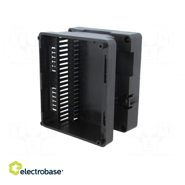 Enclosure: for DIN rail mounting | Y: 91mm | X: 105mm | Z: 60mm | ABS image 5