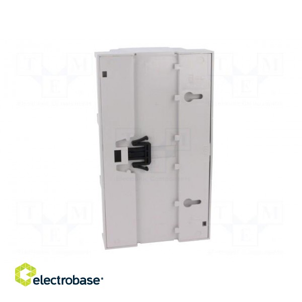 Enclosure: for DIN rail mounting | Y: 91mm | X: 160.2mm | Z: 53mm | ABS image 6