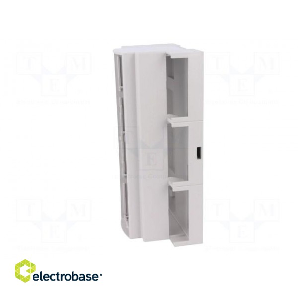 Enclosure: for DIN rail mounting | Y: 91mm | X: 160.2mm | Z: 53mm | ABS фото 5