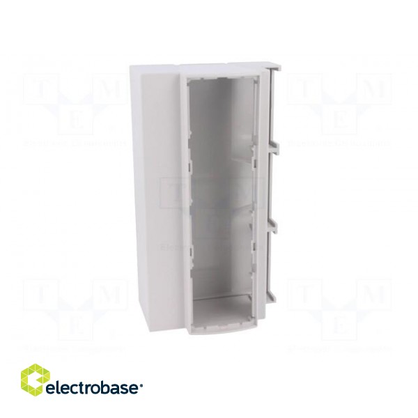 Enclosure: for DIN rail mounting | Y: 91mm | X: 160.2mm | Z: 53mm | ABS paveikslėlis 10