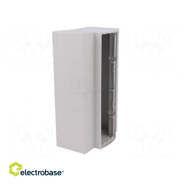 Enclosure: for DIN rail mounting | Y: 91mm | X: 160.2mm | Z: 62mm | grey image 9