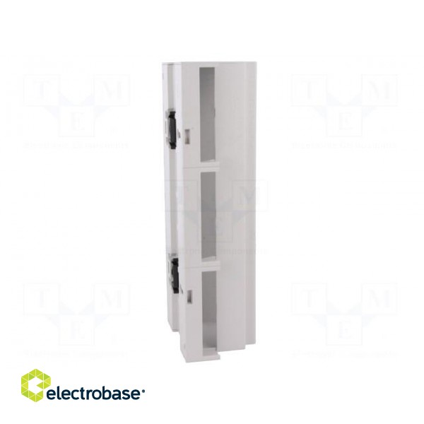 Enclosure: for DIN rail mounting | Y: 91mm | X: 213mm | Z: 53mm | ABS image 8