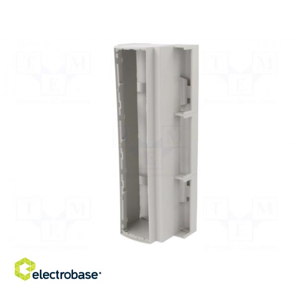 Enclosure: for DIN rail mounting | Y: 91mm | X: 213mm | Z: 53mm | ABS paveikslėlis 3