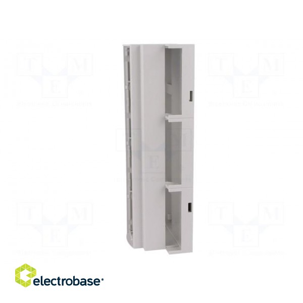 Enclosure: for DIN rail mounting | Y: 91mm | X: 213mm | Z: 62mm | grey image 4