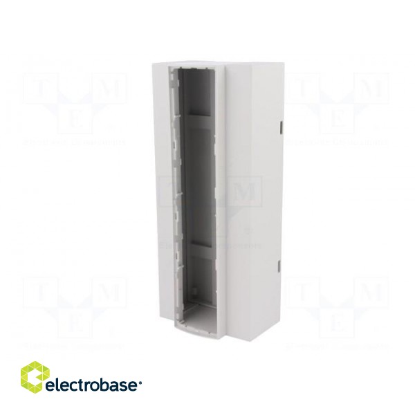 Enclosure: for DIN rail mounting | Y: 91mm | X: 213mm | Z: 53mm | ABS image 3