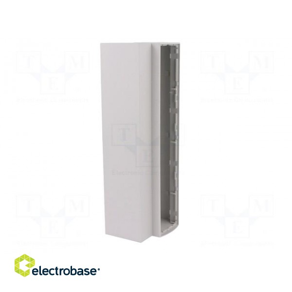 Enclosure: for DIN rail mounting | Y: 91mm | X: 213mm | Z: 62mm | grey image 9