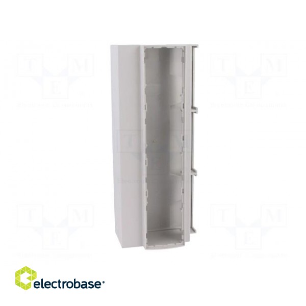 Enclosure: for DIN rail mounting | Y: 91mm | X: 213mm | Z: 62mm | grey image 10