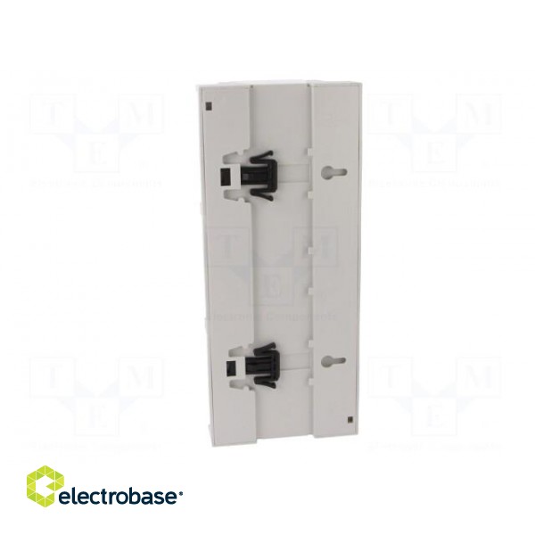 Enclosure: for DIN rail mounting | Y: 91mm | X: 213mm | Z: 53mm | ABS image 6