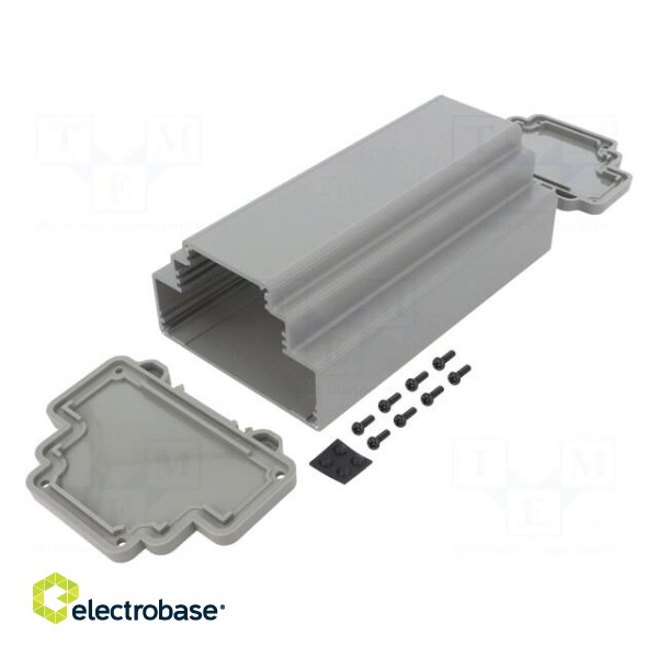 Enclosure: for DIN rail mounting | Y: 98.3mm | X: 166.7mm | Z: 69mm image 1