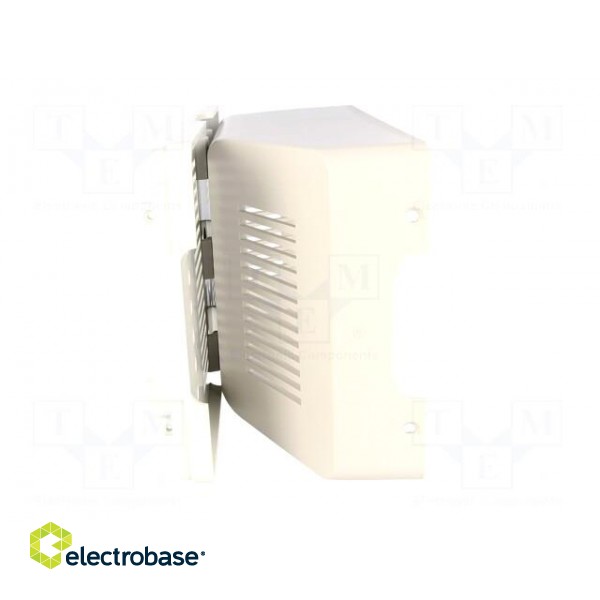 Enclosure: for power supplies | Y: 187mm | X: 110mm | Z: 70mm | ABS | grey image 5