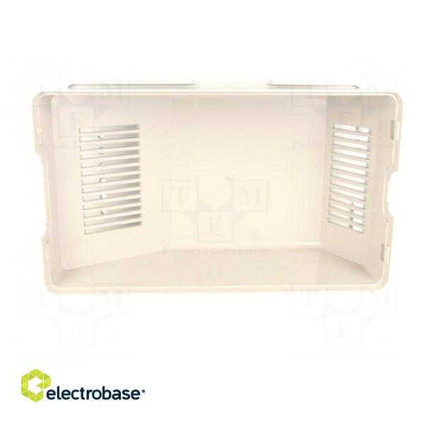 Enclosure: for power supplies | Y: 187mm | X: 110mm | Z: 70mm | ABS | grey image 7