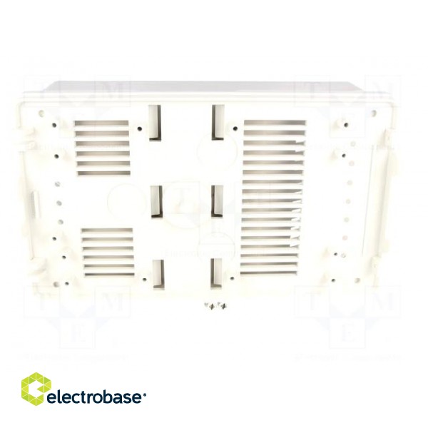 Enclosure: for power supplies | Y: 187mm | X: 110mm | Z: 70mm | ABS | grey image 3
