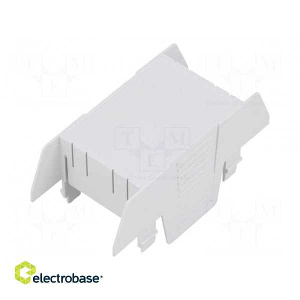 Cover | for enclosures | UL94HB | Series: EH 35 | Mat: ABS | grey | 35mm фото 1