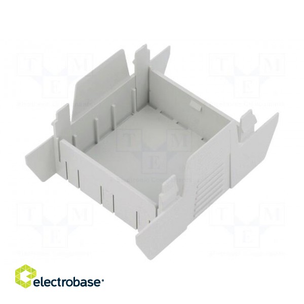 Cover | for enclosures | UL94HB | Series: EH 52,5 | Mat: ABS | grey фото 2