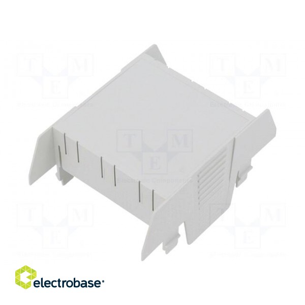 Cover | for enclosures | UL94HB | Series: EH 52,5 | Mat: ABS | grey фото 1