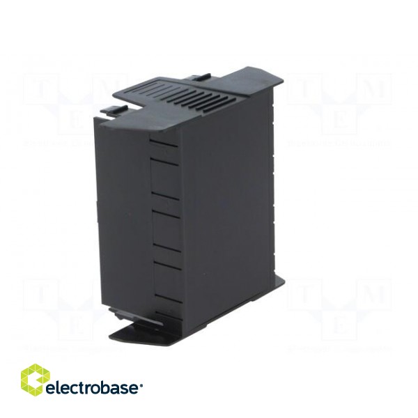 Cover | for enclosures | UL94HB | Series: EH 70 FLAT | Mat: ABS | black фото 8