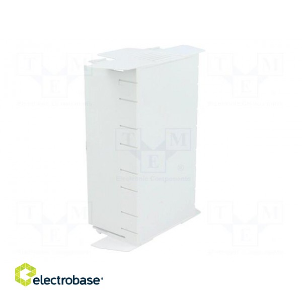 Cover | for enclosures | UL94HB | Series: EH 90 FLAT | Mat: ABS | grey image 7