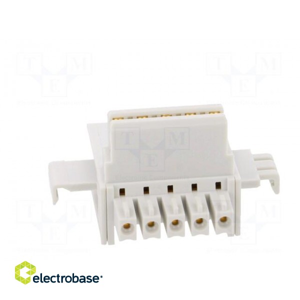 DIN rail bus connectors | connecting ME MAX  modules | UL94V-0 image 5