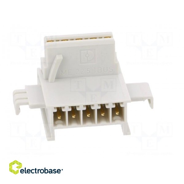 DIN rail bus connectors | connecting ME MAX  modules | UL94V-0 image 9