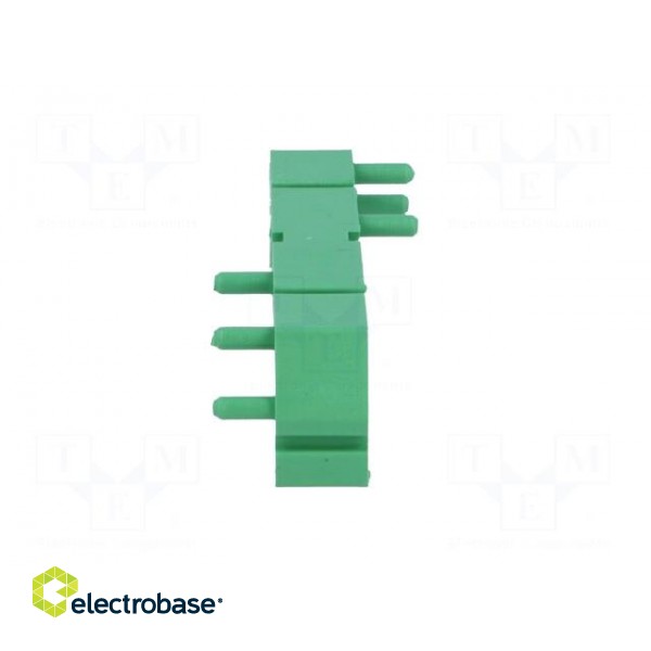 DIN rail mounting bracket | 72x11mm | Body: green фото 7