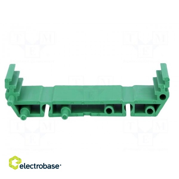 DIN rail mounting bracket | 72x22mm | Body: green image 5
