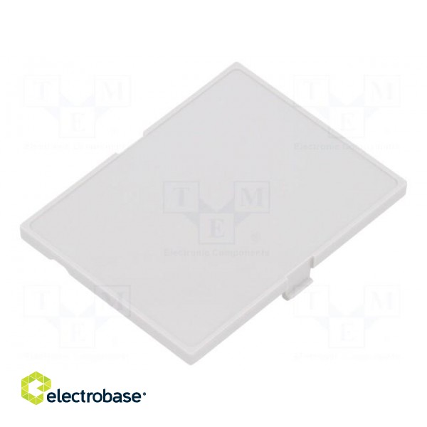 Front panel | light grey | HM-1597DIN2MC53,HM-1597DIN2MH53 | 1597 image 1