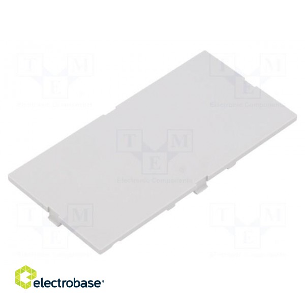 Front panel | light grey | HM-1597DIN5MH53 | 1597