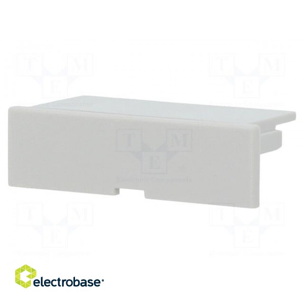 Stopper | for enclosures | grey | HM-1597DIN2GY,HM-1597DIN4GY image 1