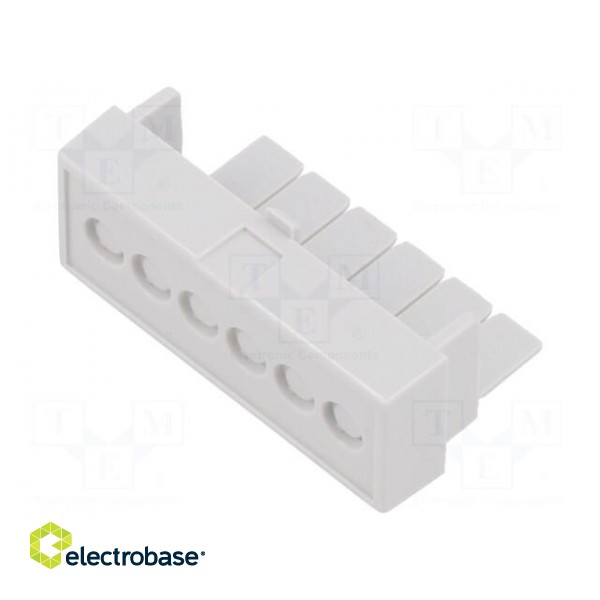 Terminals cover | light grey | HM-1597DIN2MC53,HM-1597DIN2MH53 фото 1