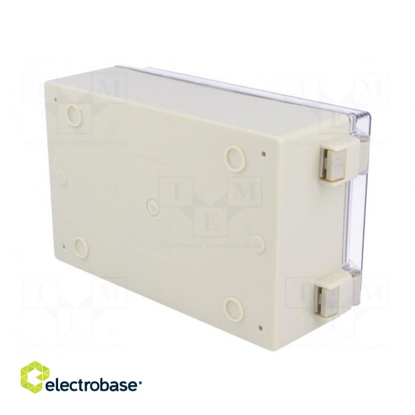 Enclosure: wall mounting | X: 105mm | Y: 165mm | Z: 75mm | ABS | IP65 image 8