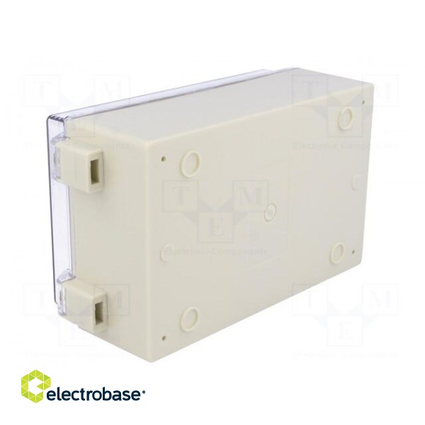 Enclosure: wall mounting | X: 105mm | Y: 165mm | Z: 75mm | ABS | IP65 фото 6