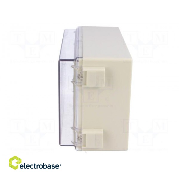 Enclosure: wall mounting | X: 105mm | Y: 165mm | Z: 75mm | ABS | IP65 image 5