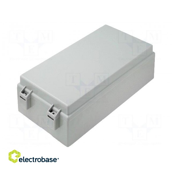 Enclosure: wall mounting | X: 125mm | Y: 222mm | Z: 75mm | ABS | IP65