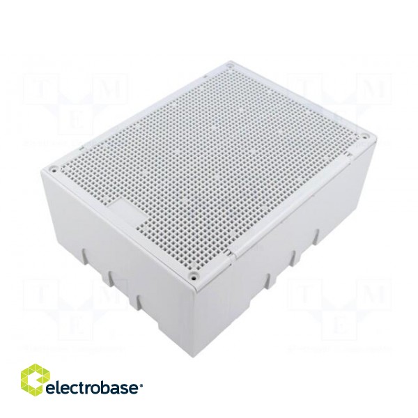 Enclosure: wall mounting | X: 150mm | Y: 200mm | BEEBOX | light grey image 1