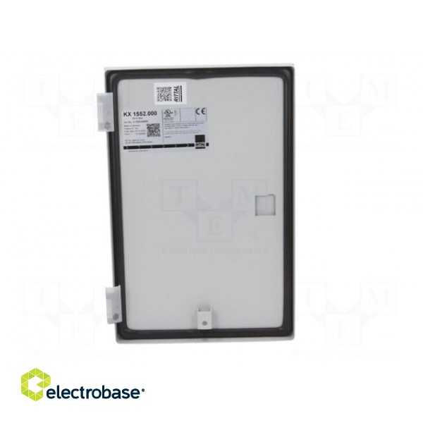 Enclosure: wall mounting | X: 200mm | Y: 300mm | Z: 80mm | E-BOX KX | IP66 image 8