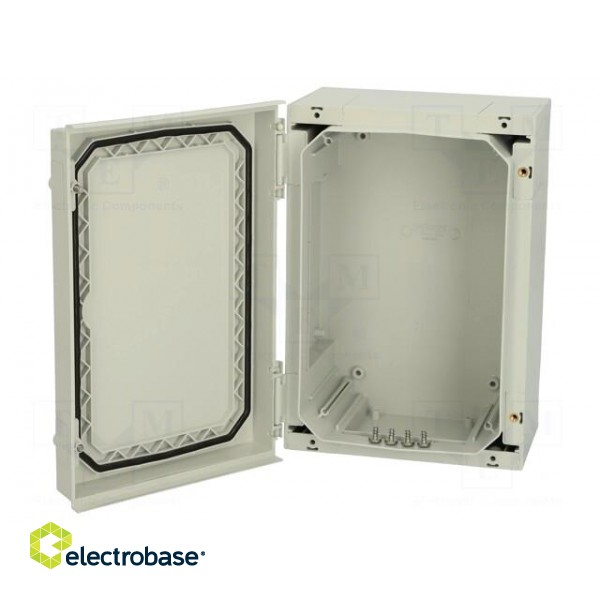 Enclosure: wall mounting | X: 220mm | Y: 320mm | Z: 150mm | NEO | ABS | grey фото 2