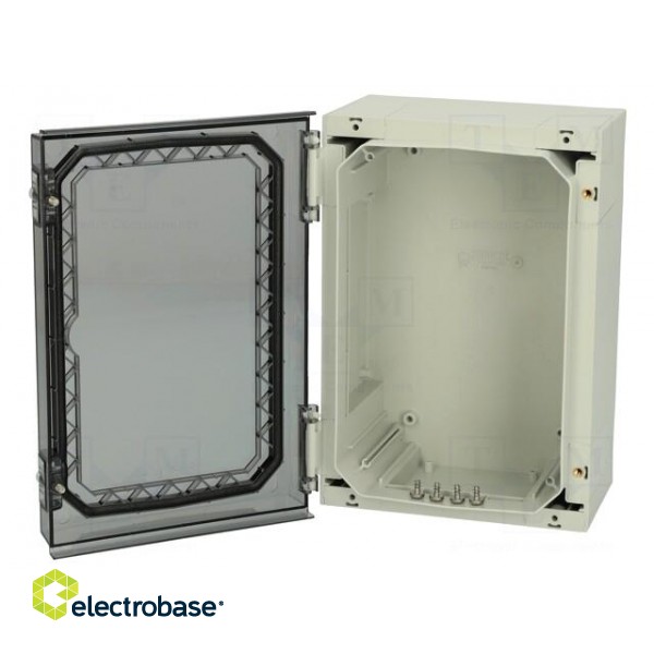 Enclosure: wall mounting | X: 220mm | Y: 320mm | Z: 150mm | NEO | grey image 2