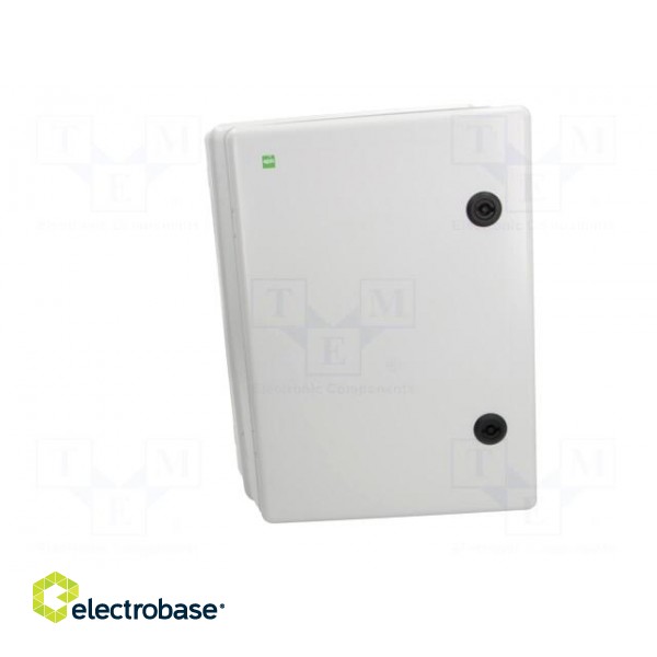 Enclosure: wall mounting | X: 252mm | Y: 352mm | Z: 142mm | ABS | grey image 10