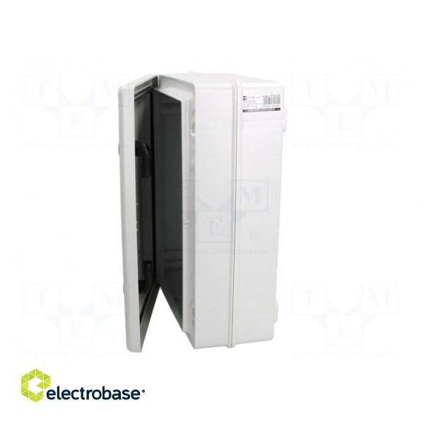 Enclosure: wall mounting | X: 252mm | Y: 352mm | Z: 142mm | ABS | grey image 4