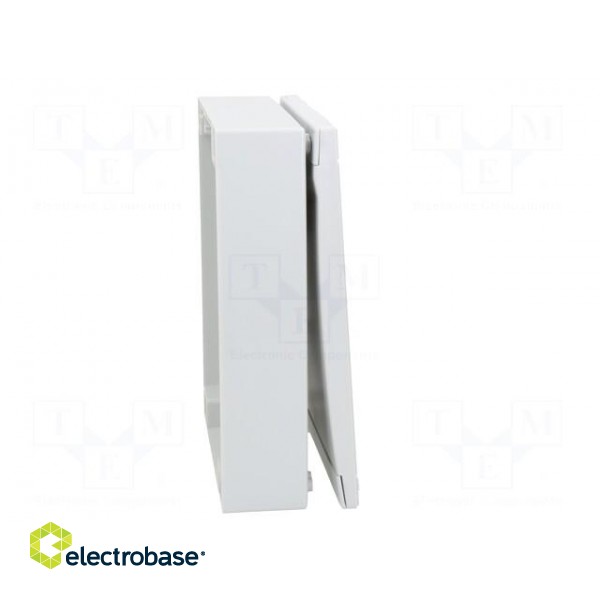 Enclosure: wall mounting | X: 253mm | Y: 264mm | Z: 85mm | ABS | grey фото 6